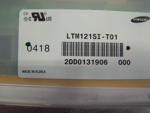 NEW LTM121SI-T01 SAMSUNG LCD DISPLAY FOR NCR POS TOUCHSCREEN TERMINAL - Picture 4 of 6