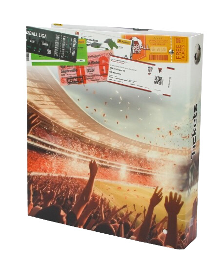 Thumbnail - Sammelalbum Fussbal Tickets Inkl. 20 Einsteckblätter Mit