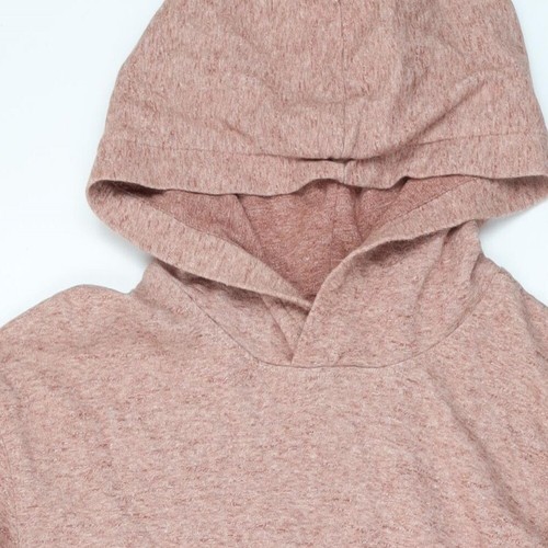 Topman Mens Orange Cotton Pullover Hoodie Size 2XL - Picture 3 of 10