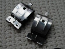 Set of 2 Vintage Stainless Steel Film Drying Darkroom Clips LUCKY