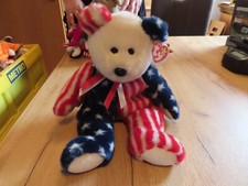 TY Beanie Buddy - Spangle der America B&auml;r mit Tag