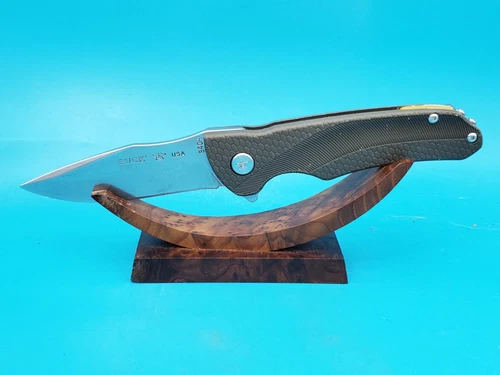 Buck USA 840 Sprint Select Pocket Knife! 2019 Chuck Buck Signature on Blade!