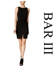 BAR III  SEXY  SLEEVELESS CORSET  BODYCON  SHEATH  PENCIL  DRESS Sz M NWT $ 80