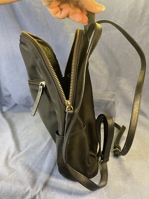 Kate Spade New York Hilo Blake Avenue Black Nylon Backpack  display picture 1