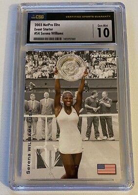 2003 NETPRO ウイリアムズシスターズ　ルーキーカード 2003 NETPRO ウイリアムズシスターズ ルーキーカード Serena Williams