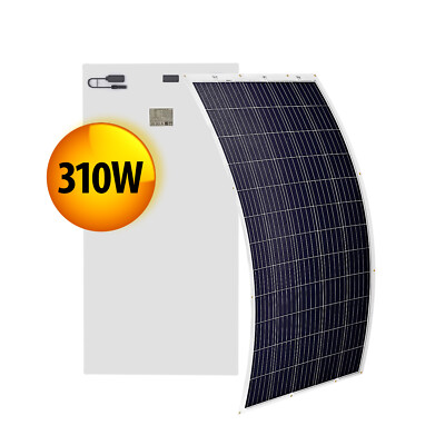 plenti SOLAR flexibles, biegsames Solarpanel SunMan PV Modul 310W Oesen ultralei