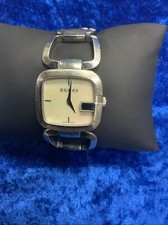 GUCCI YA125404 Mother of Pearl Dial 125.4 Series Silver Tone Ladies Watch