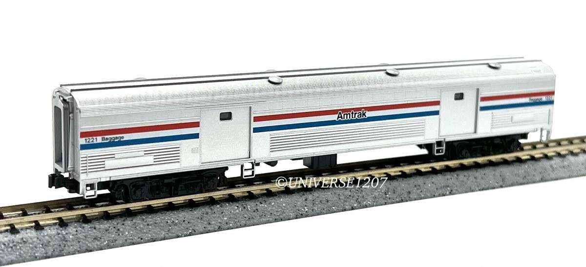 N Scale Kato 106-6292 Amfleet Phase III 2-Car Set B Baggage N Scale Kato 106-6292 Amfleet Phase III 2-Car Set B Baggage