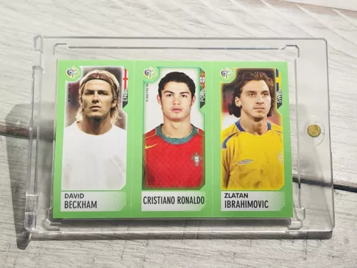 2006 Panini FIFA World Cup Germany Candy Beckham/Ronaldo/Zlatan🔥Pack Fresh🔥