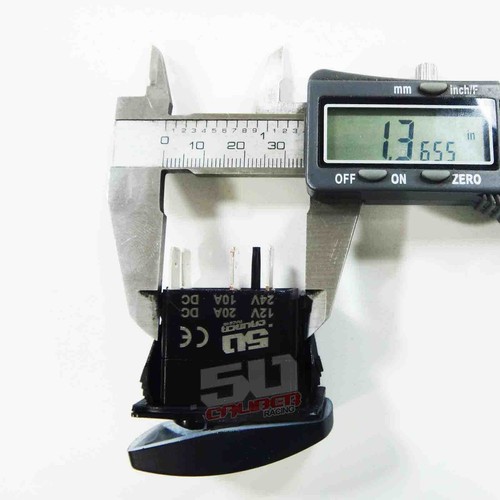 On/Off Green Rocker Switch Blower Boat Tige Sea Ray Fountain Racing - Picture 5 of 7