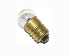 Fahrrad GLÜHBIRNE 2,5 V 0,3 A mit Gewinde E10 Glühlampe Lampe Licht Beleuchtung