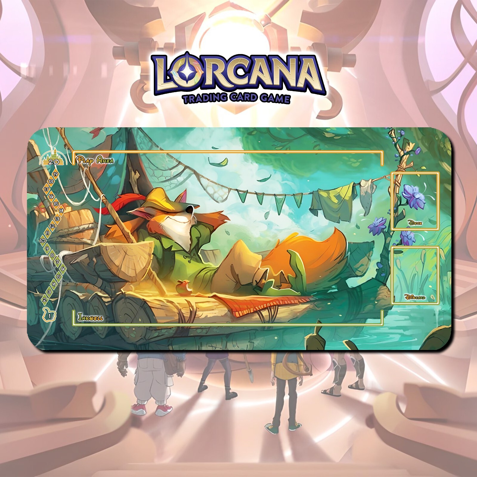 Playmat Robin Hood Sleep - TCG Lorcana