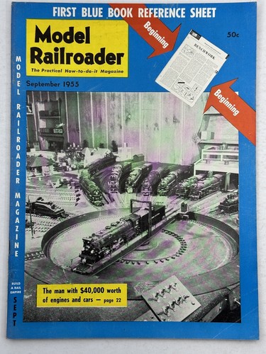 Model Railroader Magazine - Sep 1955 - How-to - Railroading - Trains ...
