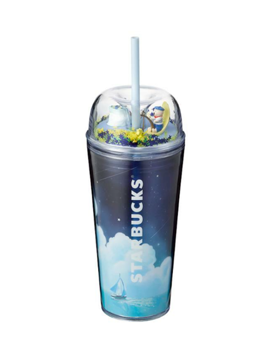 韓国 スターバックス★Summer cloud glass cold cup 591ml 2023 Starbucks Korea Summer hide out jello cold cup 473ml
