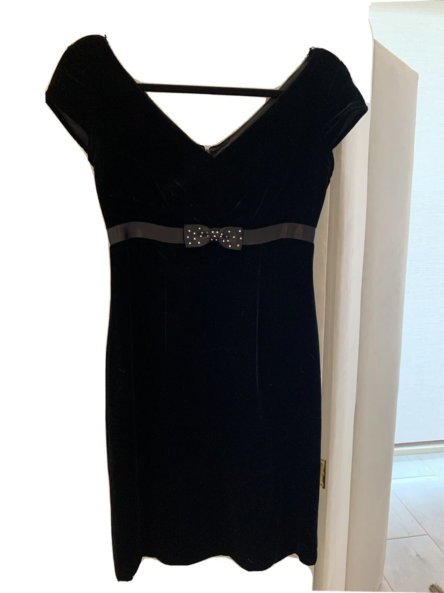 bloomingdales black dress