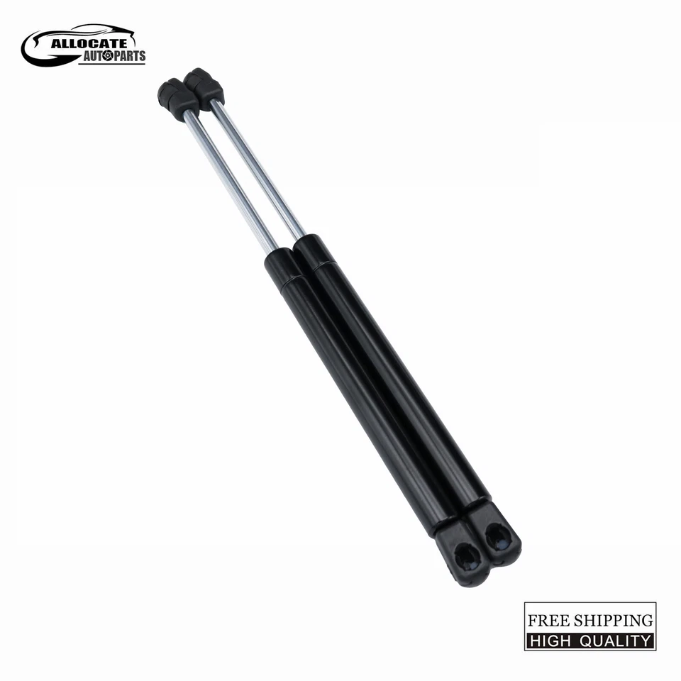 Par de brazos de soporte de puntal de amortiguador de elevación de capó diestro y derecho para Nissan Titan V8 16-21 Foto 3 de 4