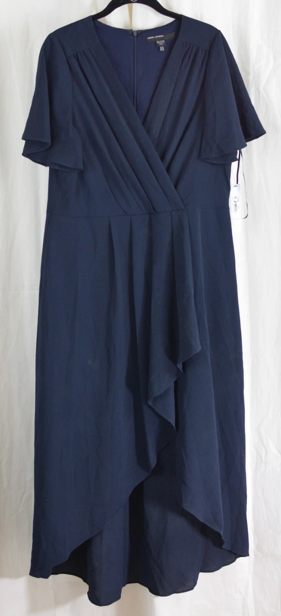 knee length dresses for ladies Candiace Cotton Flutter Sleeve Midi Fit and Flare