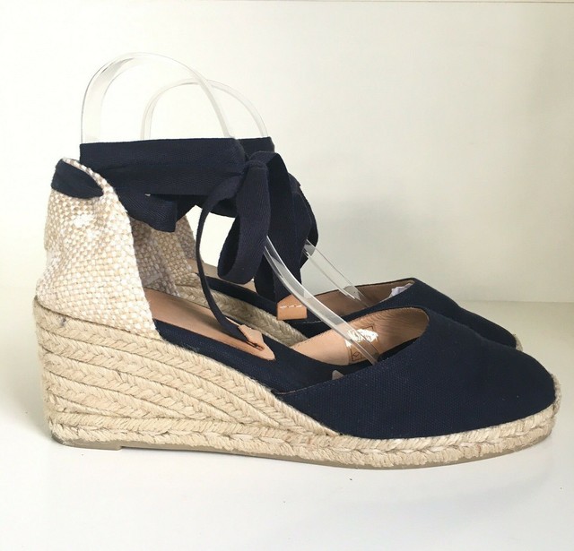 castaner navy espadrilles