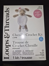 NEW Loops  Threads Crochet Kit Lamb