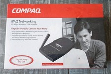 Compaq iPAC Networking 11 Mbps Wireless USB Adapter For Desktop  Notebook PCs