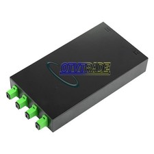 Fiber optic terminal box 4 core Desktop type SC /APC with adapter pigtail 4 Port