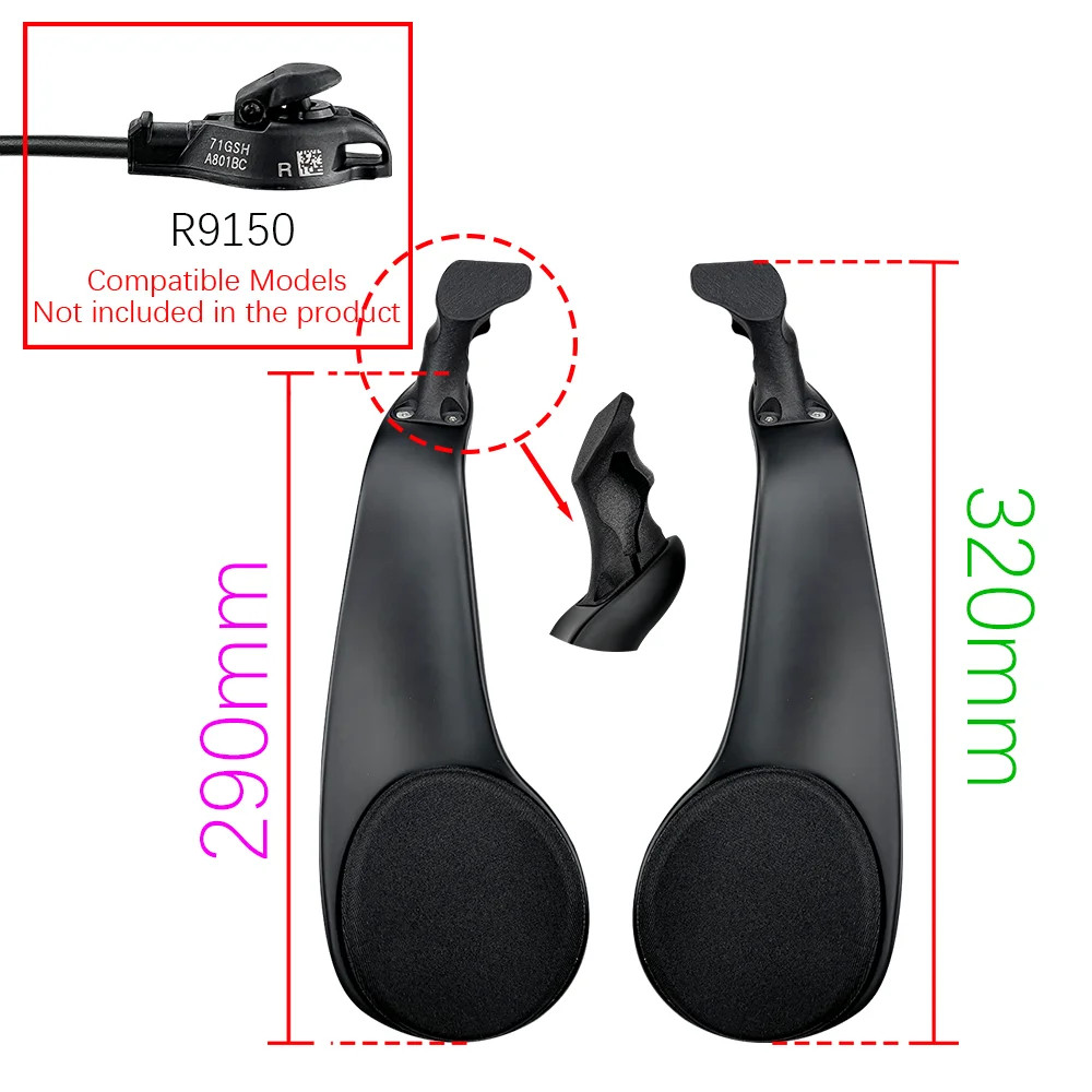 Carbon Bicycle Rest TT Handlebar Triathlon Time Trial Electronic Transmission