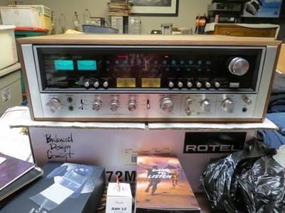 SANSUI 9090DB STEREO RECEIVER PARTIAL RECAPPED FULLY SERVICED W/1 YEAR WARRANTY