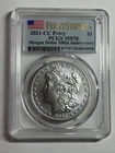 2021-CC Privy Morgan Silver Dollar 100th Anniversary PCGS MS70