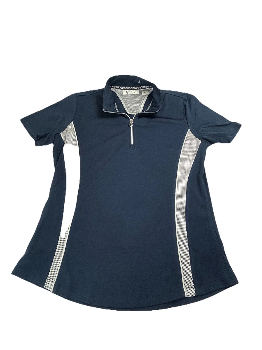 Jupe De Sport Greg Norman Femme - Tennis/Golf - Bleu/gris Imprimé Plumes - Taille XL