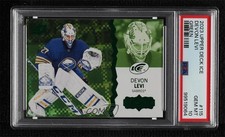2023-24 Upper Deck Ice Rookies Green Devon Levi #115 PSA 10 GEM MT g6p