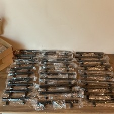 Lot Of 30 Black Matte Cabinet Pulls/Drawer Ha...