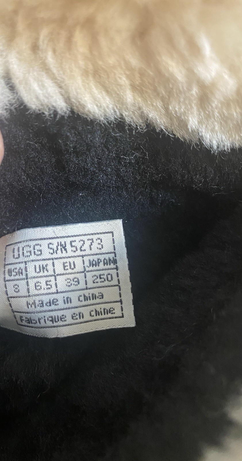 UGG Ultimate Cuff Leather Shearling Winter Snow B… - image 5