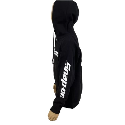 Snap On Licensed Adult Black Pullover Hooded Sweatshirt Hoodie | eBay