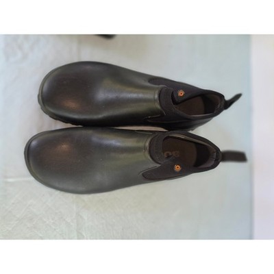 Bogs Sauvie Slip On Low Waterproof Rubber Boots Black 72201-001 Mens 8