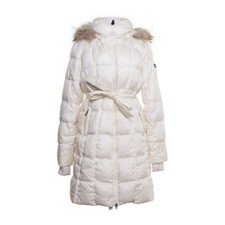 Rockandblue, Daunenmantel, Damen, Größe: 40, Beige, Daune/Feder/Nylon/Pelz #N1Z