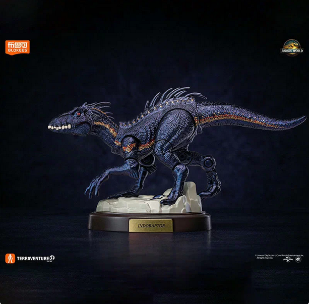 と*す様 BLOKEES Jurassic World インドラプトル1/144 Blokees Jurassic World Terraventure 03 Indoraptor Hidden Assembly