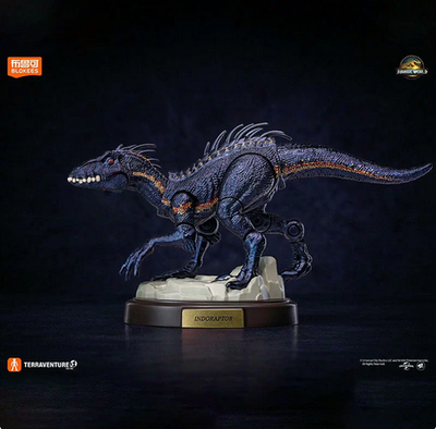 BLOKEES Jurassic World インドラプトル1/144 Blokees Jurassic World Terraventure 03 Indoraptor Hidden Assembly