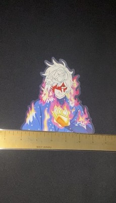 Hells Paradise Gabimaru 3D Lenticular Anime Motion Car Sticker Decal Peeker