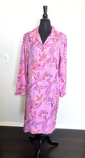 Vintage Bob Mackie Silk Dress Sz 12 Pink