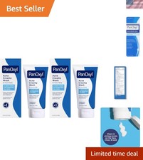 Antimicrobial Hydrating Acne Creamy Wash, 4 Benzoyl Peroxide, 6 Ounce Pack of 2