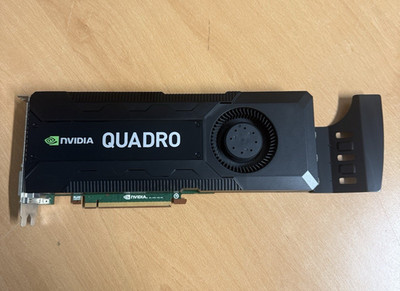 Grafikkarte NVIDIA Quadro K5000 für Workstation  4 GB PCI-E GDDR5 2x DVI 2x DP