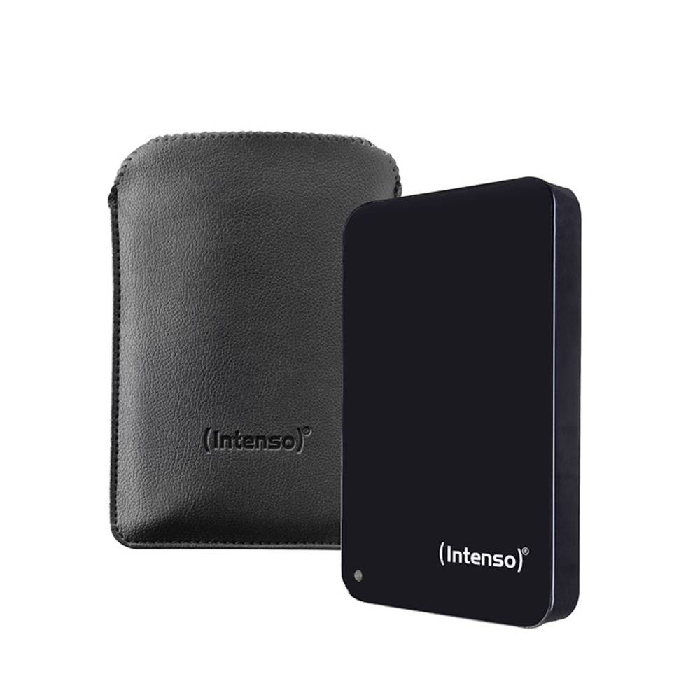 Disque dur externe 5 TB portatif Intenso 2.5 noir pour photographes