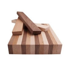 Barrington Hardwoods Domestic Variety Pack 15Pcs 3/4"x 2" x 24" Rectangular Wood