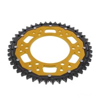 Kettenrad Alu Gold 45-ZäHne 530-Teilung FüR Suzuki GSX-R 1000 ZUF Anniversary 20