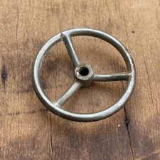 Vintage Die Cast Fire Truck Spoked Toy Steering Wheel Ladder Crank  Car Parts