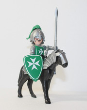 playmobil 1 x grüner malteser zu mittelalter ritterburg kreuzritter top rar
