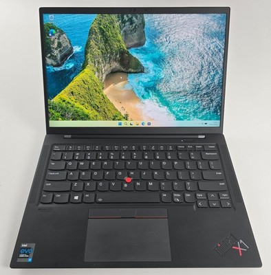 Thinkpad X1 Carbon Gen 9 Intel  i7-1185G7 4K WQUXGA 16GB 512GB QWERTY #272