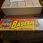 1991 Topps Complete Set 792 Cards Chipper Jones RC, Ken Griffey Jr unopened