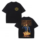 Cyclops X Men Team Leader Edition Graphic Double Sided Vintage T Shirt