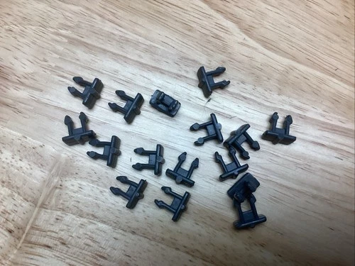 USS Flagg Aircraft Set of 16 Deck Clips NO REPRO 1985 GI Joe Vintage * ML